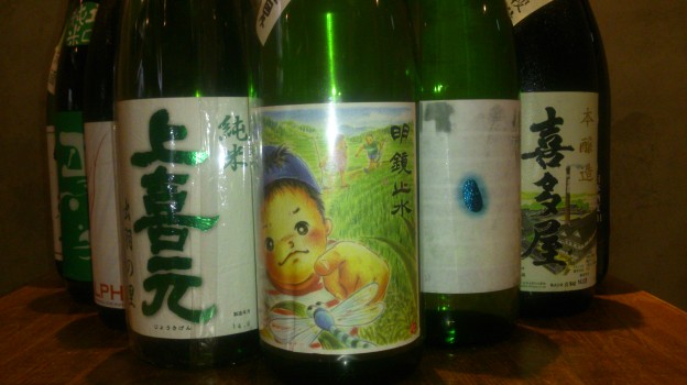 ７月の日本酒（下川端）